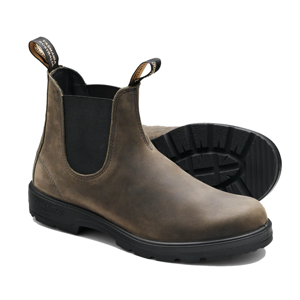 BLUNDSTONE - Boots Chelsea 2446 CLASSICS - Nubuck - Clay