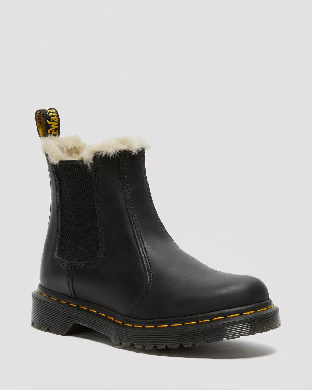 DR. MARTENS - Bottines fourrées 2976 LEONORE - Noir