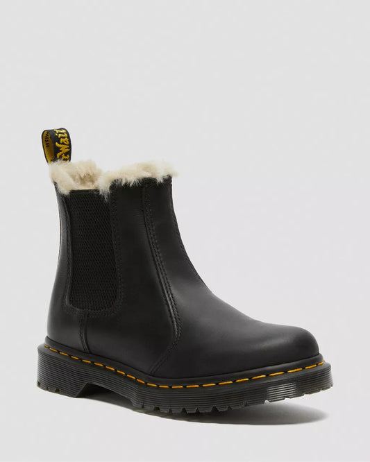 DR. MARTENS - Bottines fourrées 2976 LEONORE - Noir