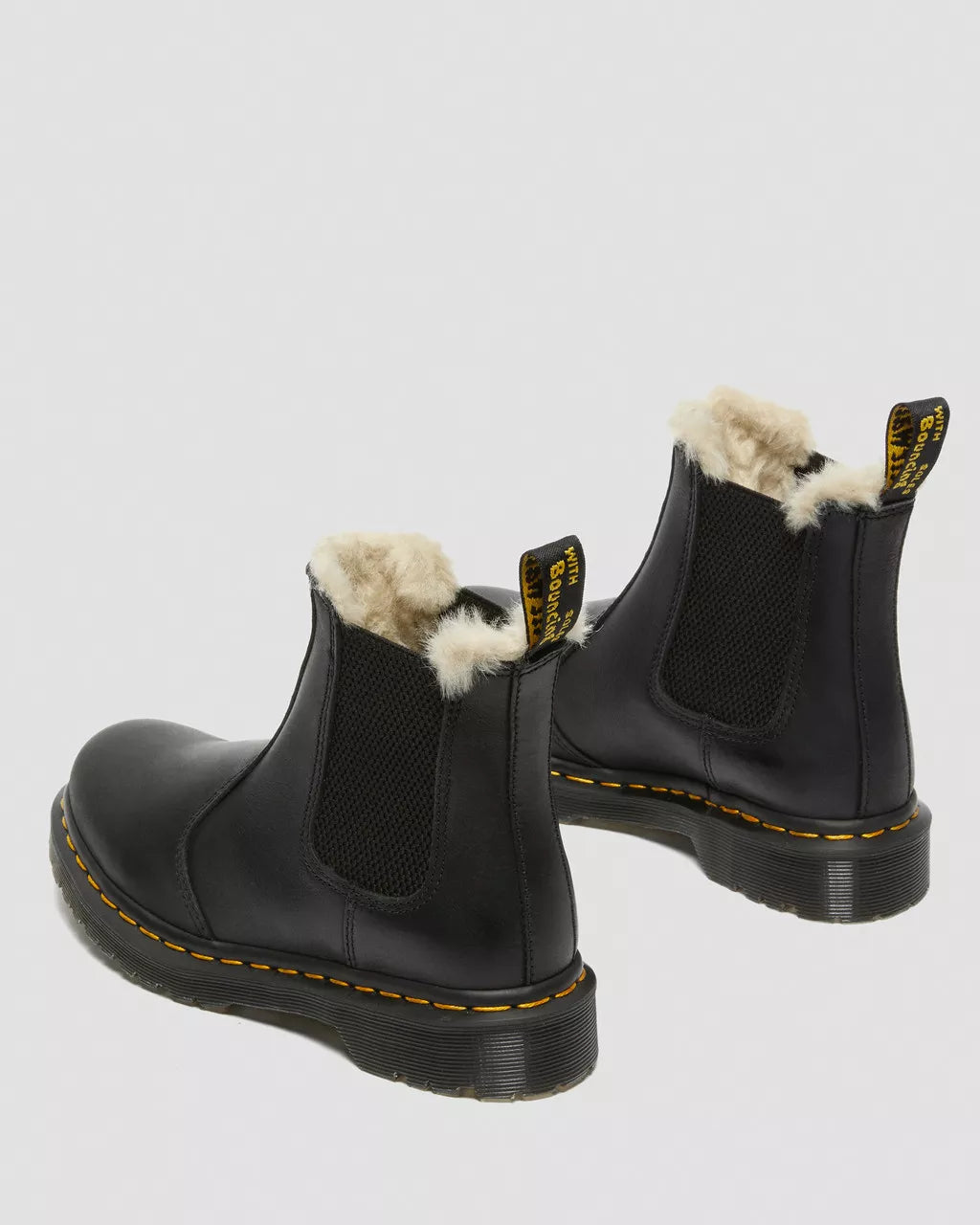 DR. MARTENS - Bottines fourrées 2976 LEONORE - Noir