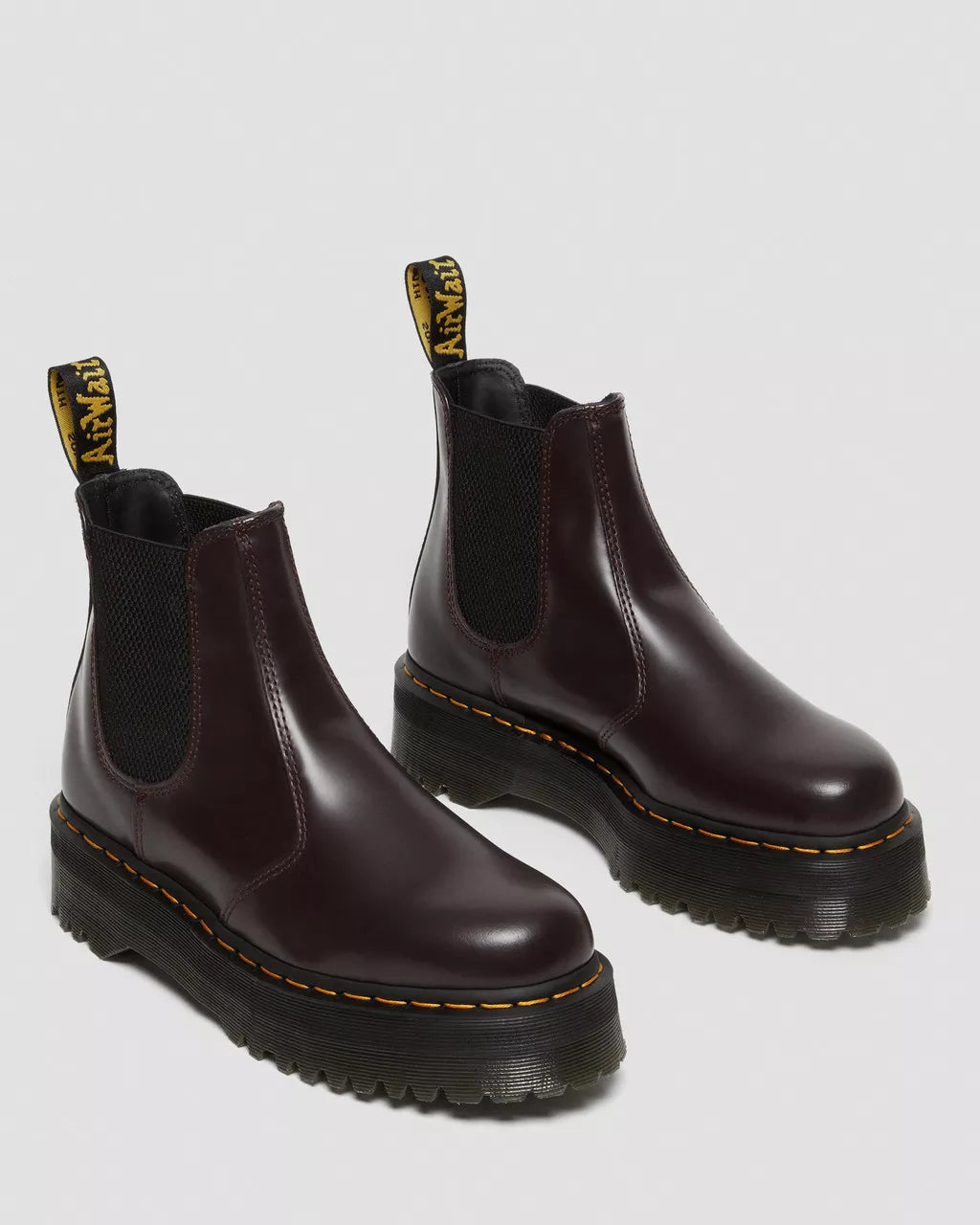 DR. MARTENS - Bottines 2976 Z QUAD - Bordeaux