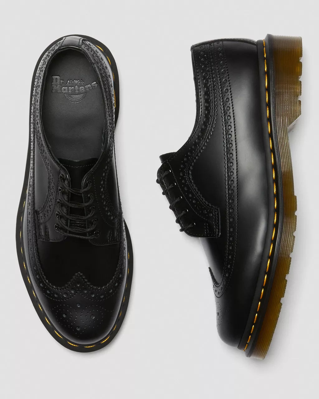 DR. MARTENS - Brogues 3989 MODERN - Noir