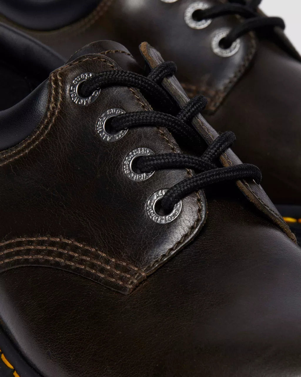 DR. MARTENS - Chaussures à lacets 8053 QUAD - Taupe foncé