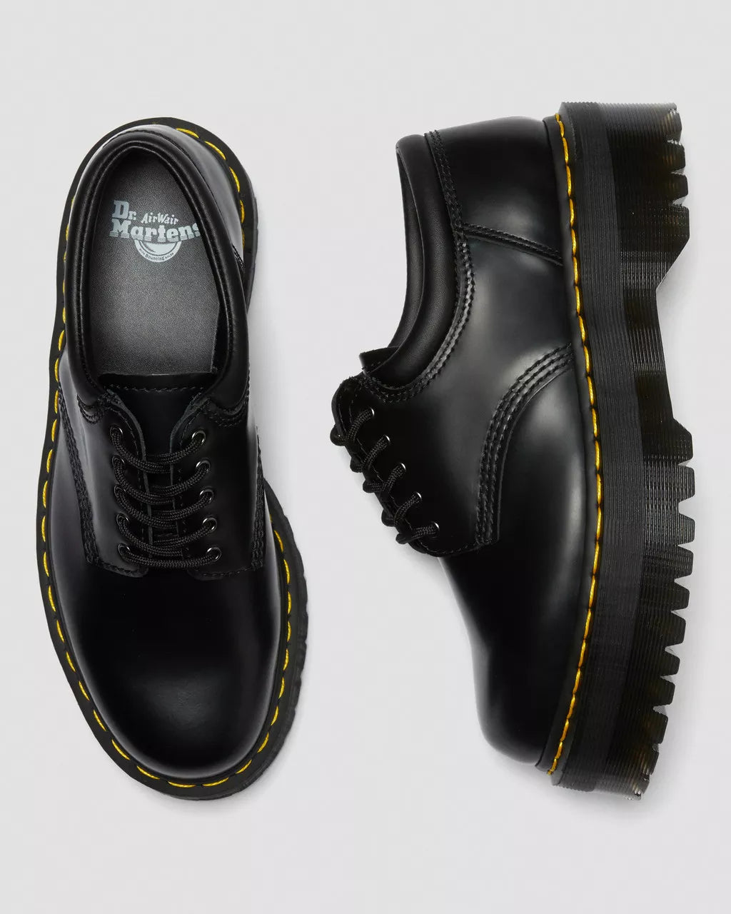 DR. MARTENS - Chaussures à lacets 8053 QUAD - Noir