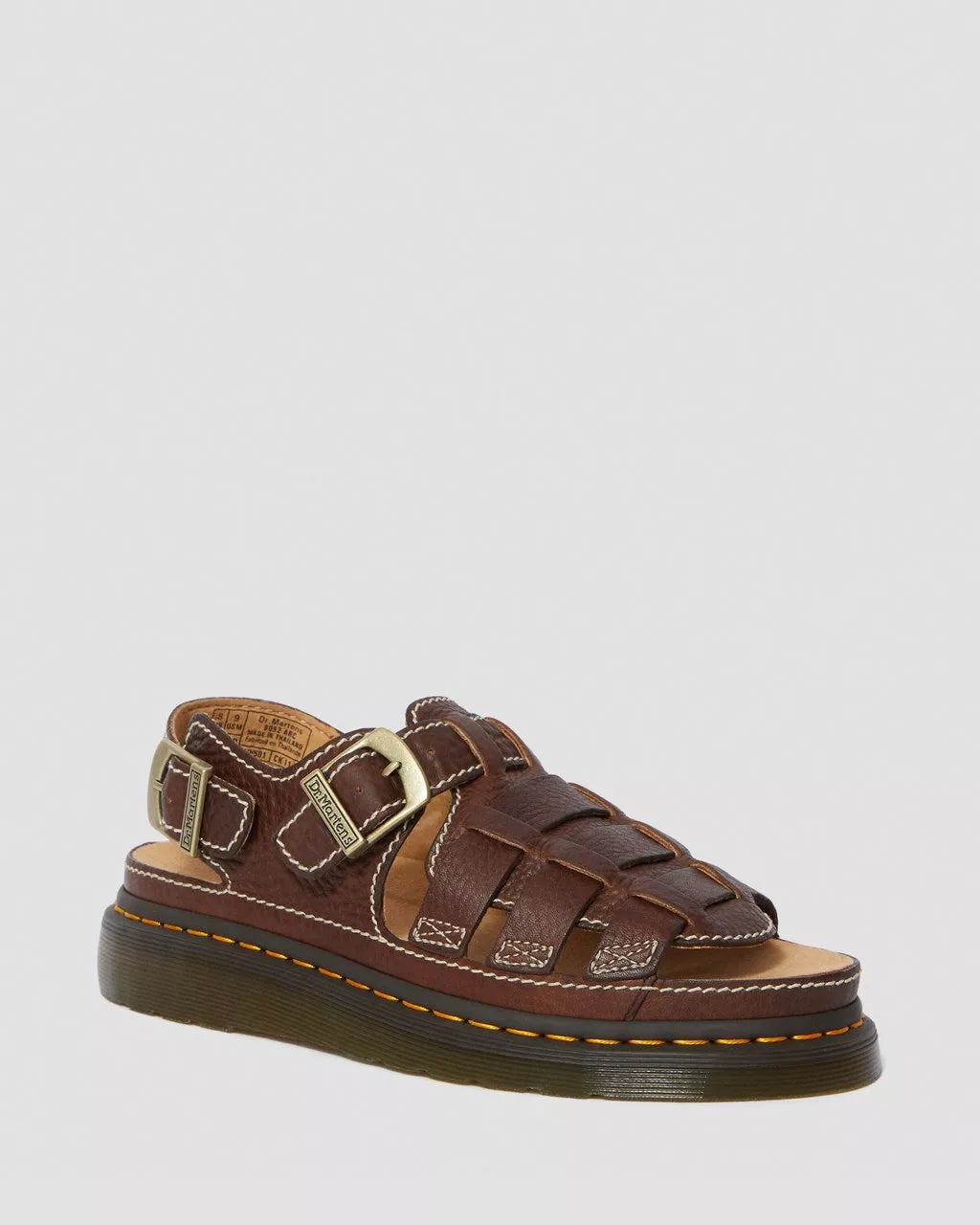 DR. MARTENS - Sandales de pêcheur 8092 ARC - Marron