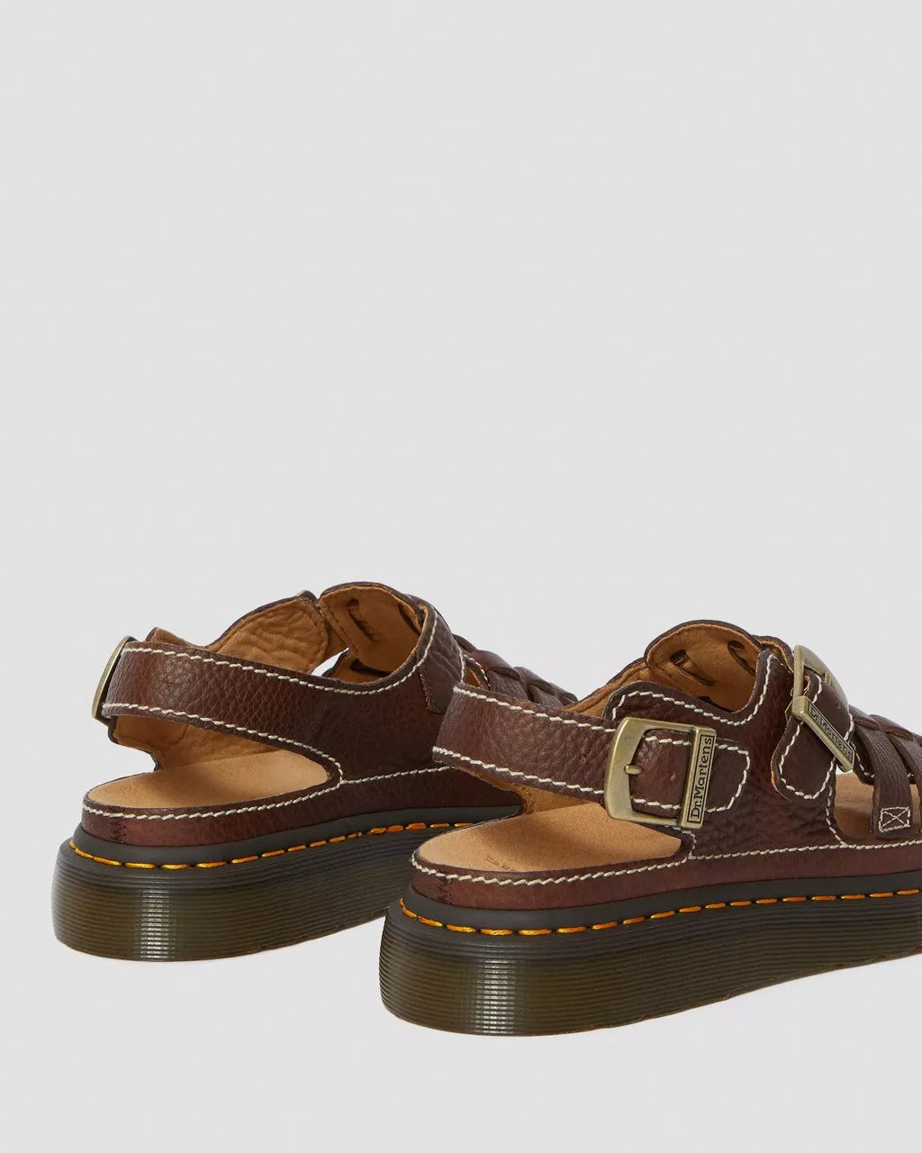 DR. MARTENS - Sandales de pêcheur 8092 ARC - Marron