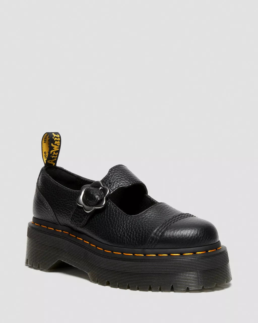 DR. MARTENS - Babies ADDINA FLOWER - Noir