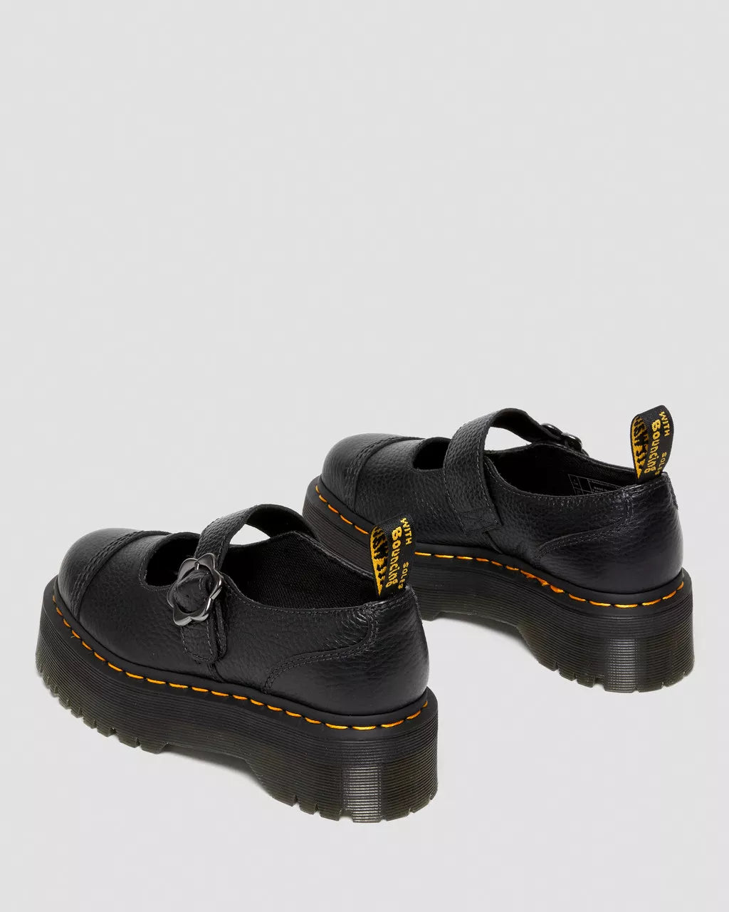 DR. MARTENS - Babies ADDINA FLOWER - Noir