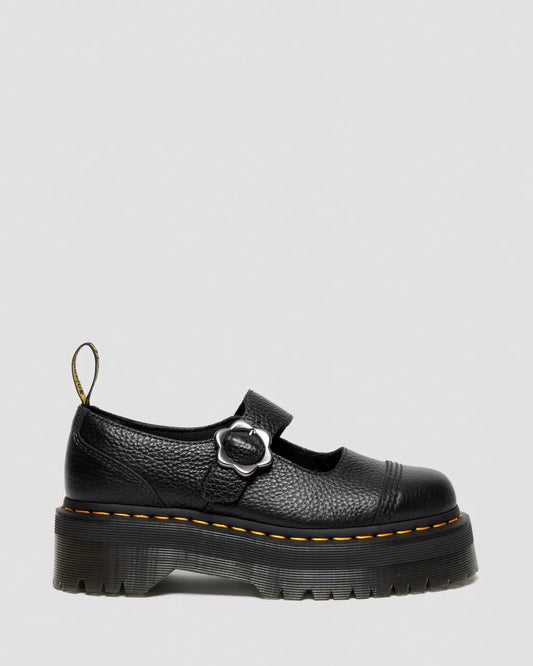 DR. MARTENS - Babies ADDINA FLOWER - Noir