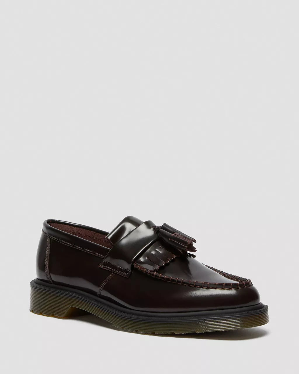 DR. MARTENS - Mocassins ADRIAN ARCADIA - Rouge cerise