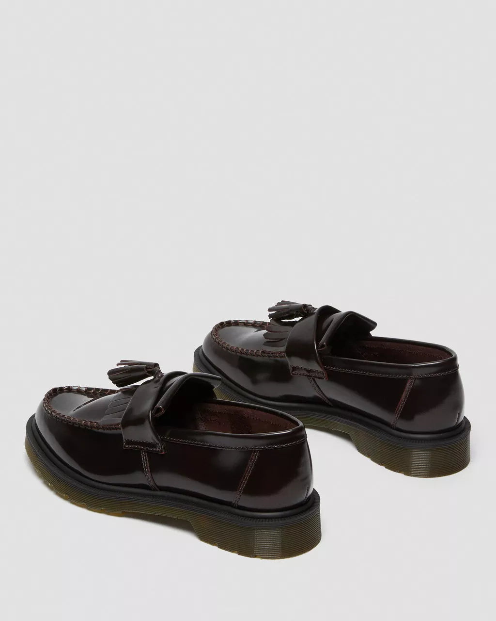 DR. MARTENS - Mocassins ADRIAN ARCADIA - Rouge cerise