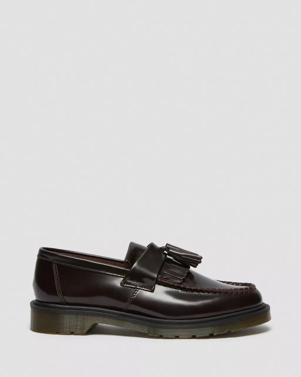 DR. MARTENS - Mocassins ADRIAN ARCADIA - Rouge cerise