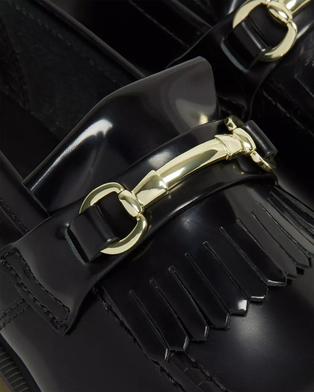 DR. MARTENS - Mocassins ADRIAN SNAFFLE - Noir