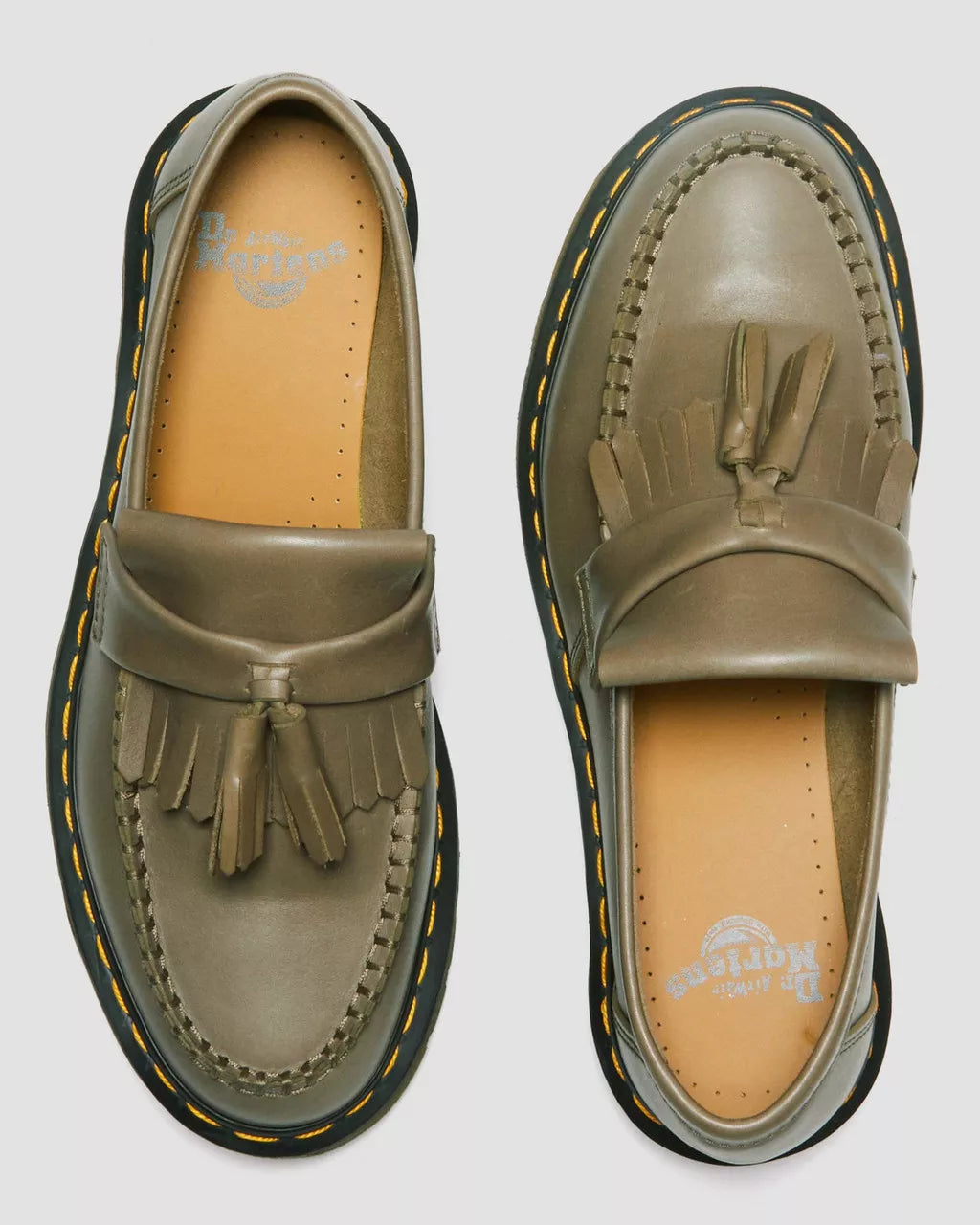 DR. MARTENS - Mocassins ADRIAN Z BSM - Olive