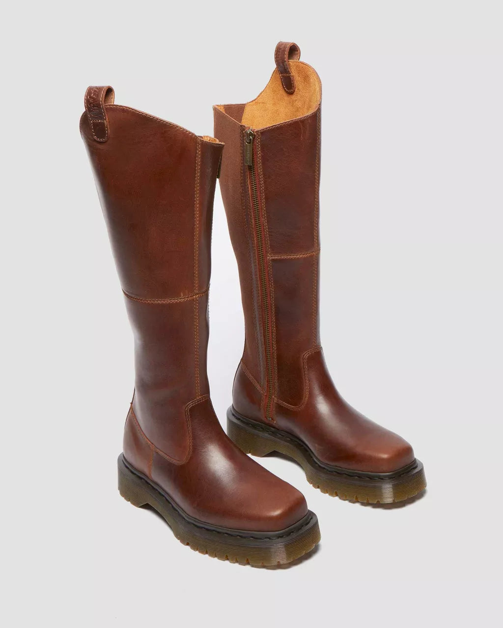 DR. MARTENS - Bottes AMAAYAH HI Orelan - Camel