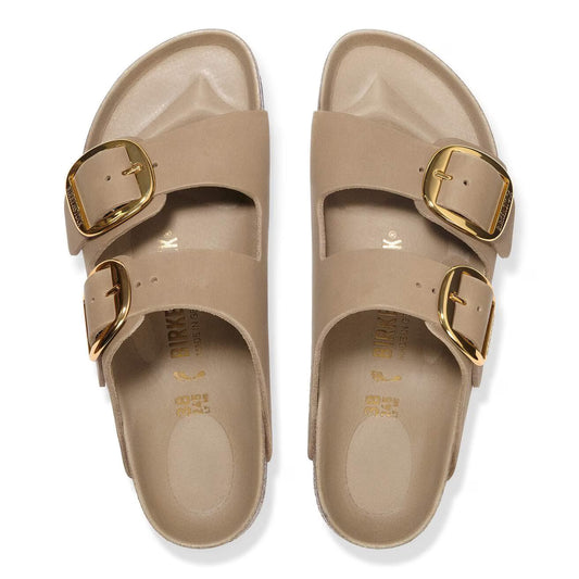 BIRKENSTOCK - Sandale ARIZONA - Grosse boucle - Cuir huilé - Tobacco brown