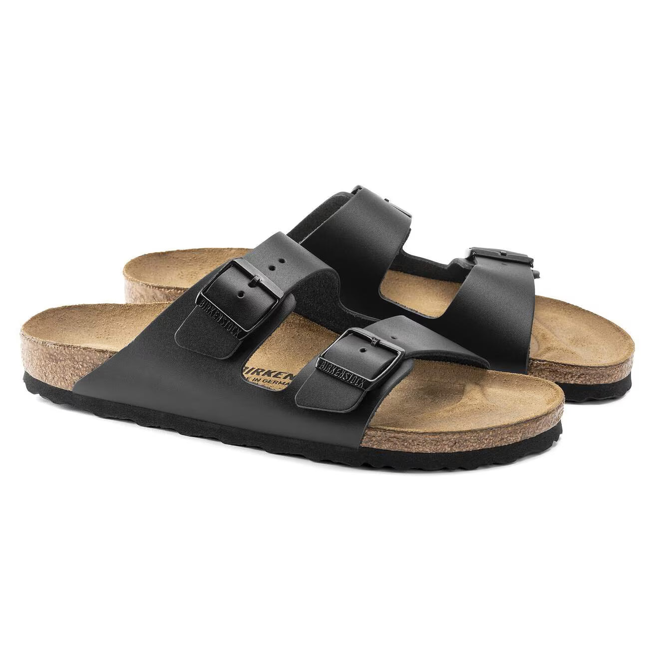 BIRKENSTOCK - Sandale ARIZONA - Cuir naturel - Noir