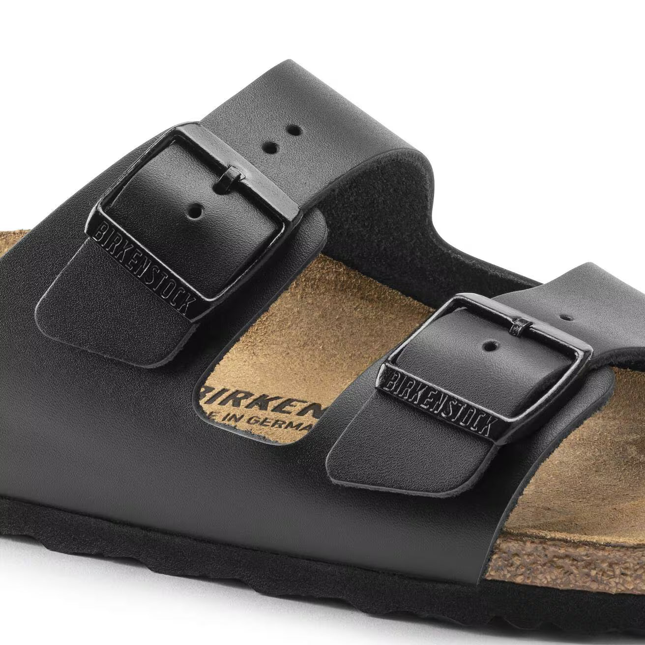 BIRKENSTOCK - Sandale ARIZONA - Cuir naturel - Noir