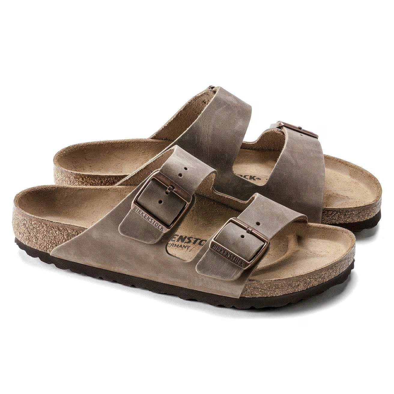BIRKENSTOCK - Sandale ARIZONA - Cuir - Tobacco