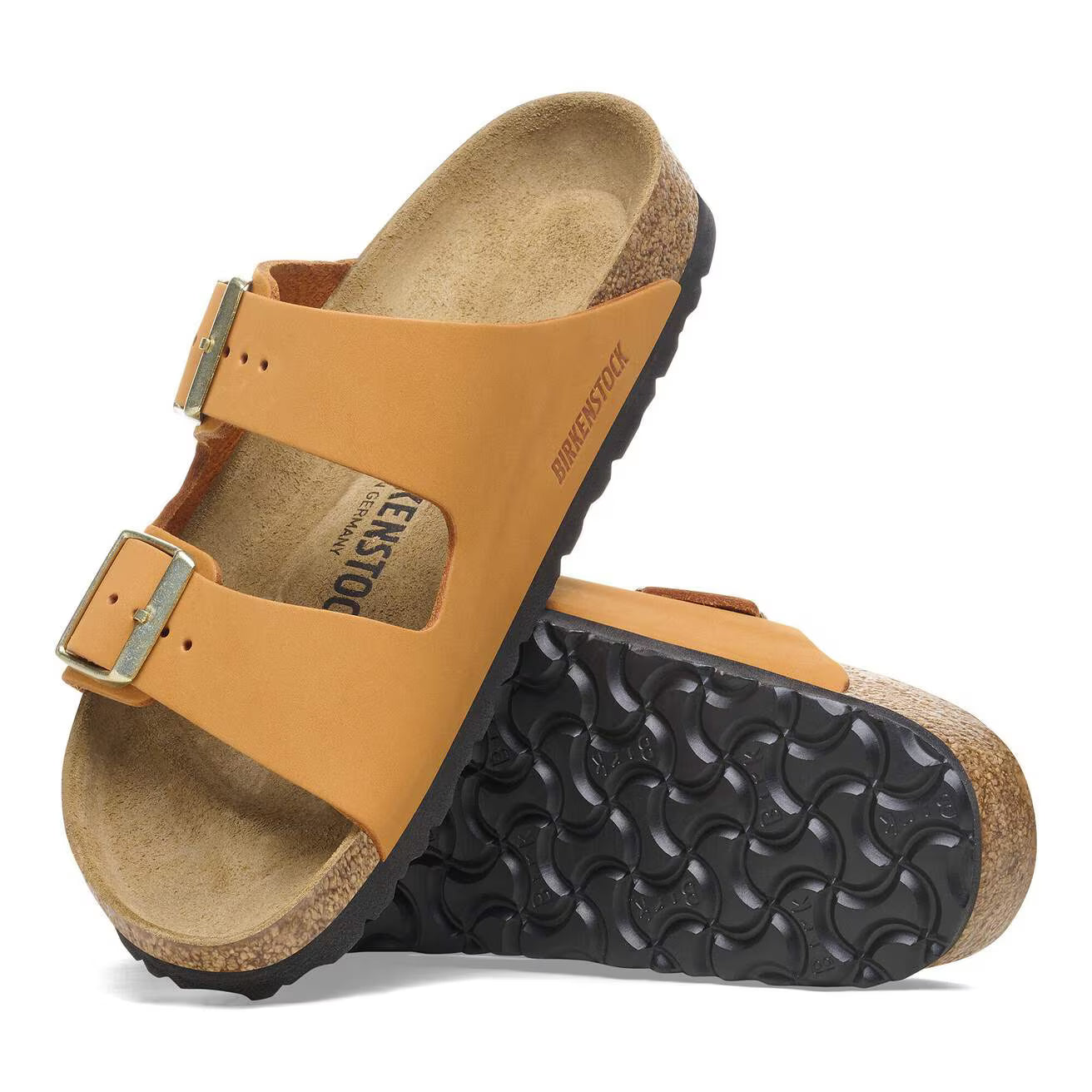 BIRKENSTOCK - Sandale ARIZONA - Nubuck - Burnt Orange