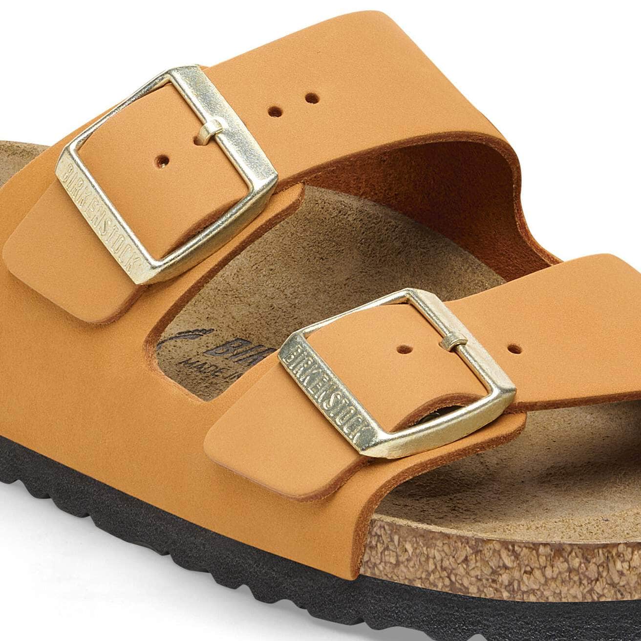 BIRKENSTOCK - Sandale ARIZONA - Nubuck - Burnt Orange