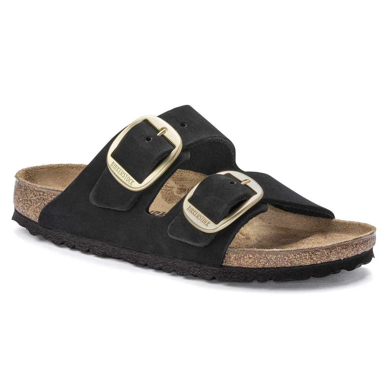 BIRKENSTOCK - Sandale ARIZONA - Grosse boucle - Nubuck - Desert black