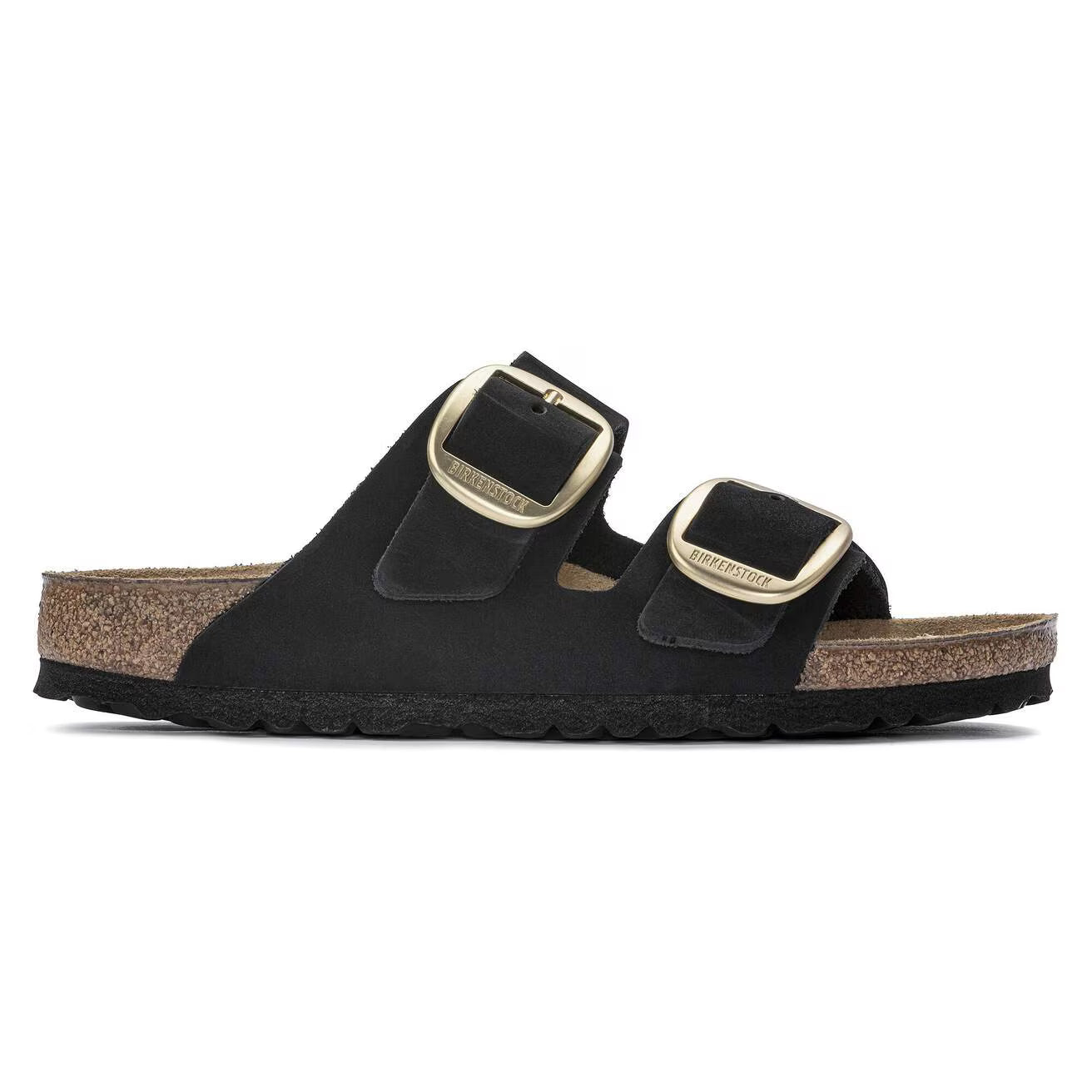 BIRKENSTOCK - Sandale ARIZONA - Grosse boucle - Nubuck - Desert black