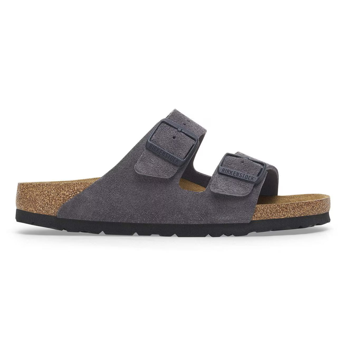 BIRKENSTOCK - Sandale ARIZONA - Suède - Lit de pied souple - Velvet grey