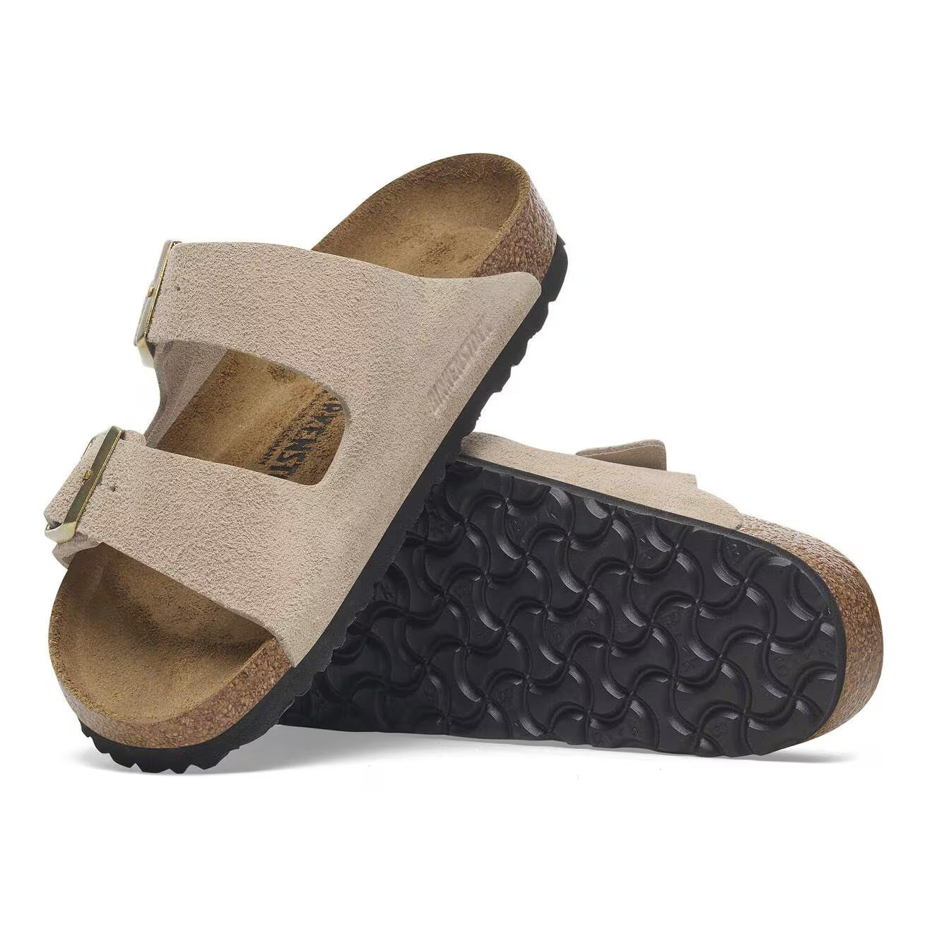 BIRKENSTOCK - Sandale ARIZONA - Suède - Sandcastle