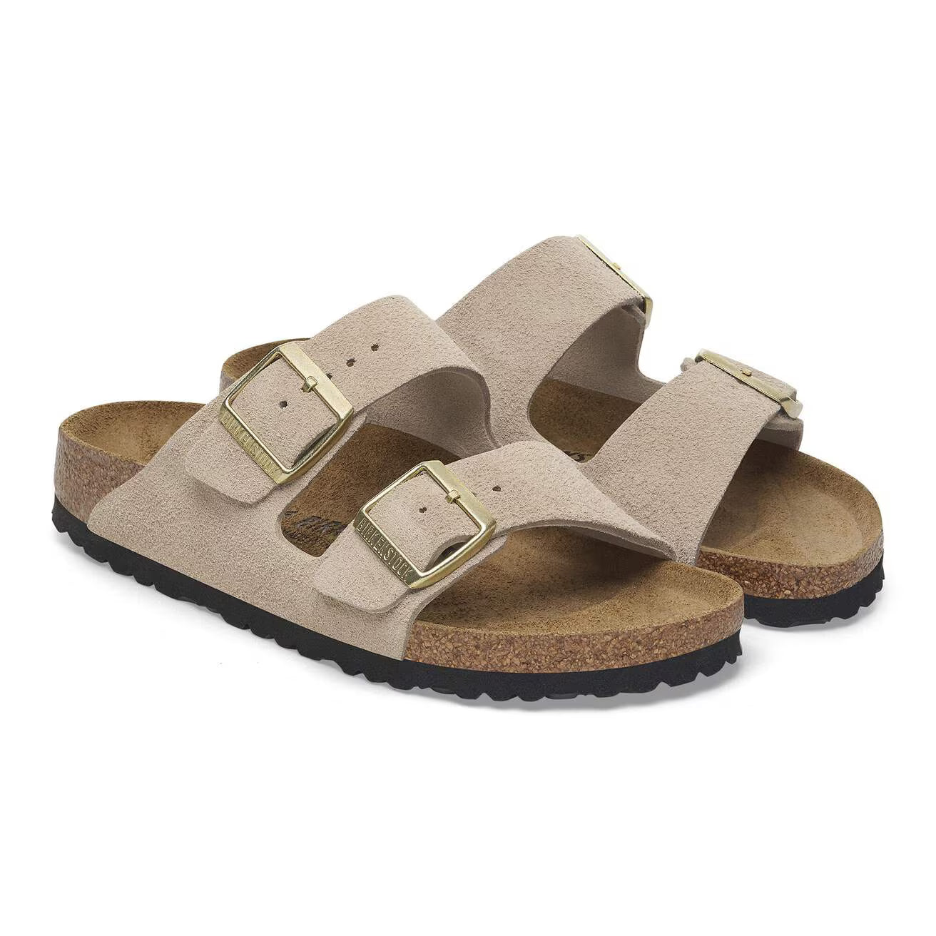 BIRKENSTOCK - Sandale ARIZONA - Suède - Sandcastle