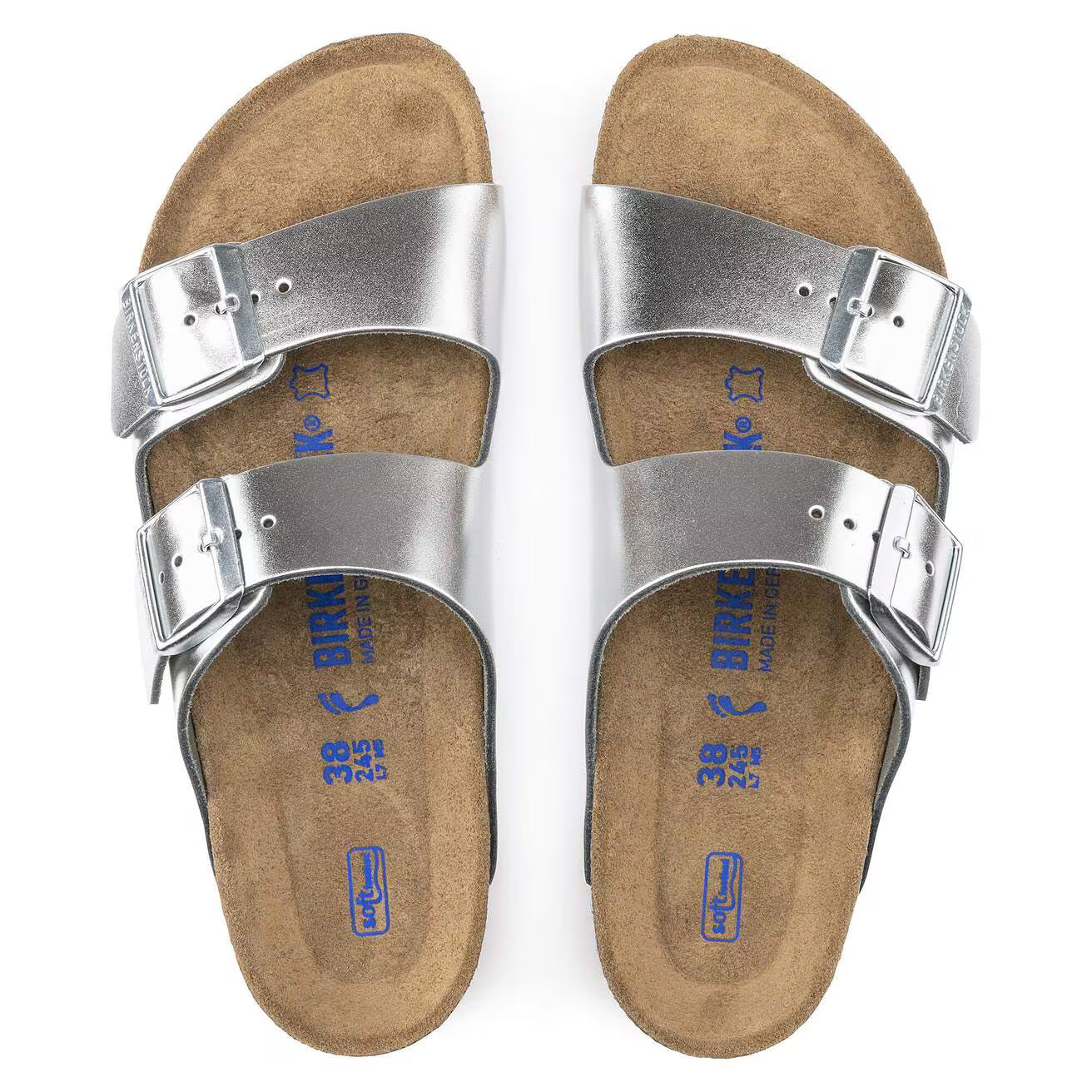 BIRKENSTOCK - Sandale ARIZONA - Silver