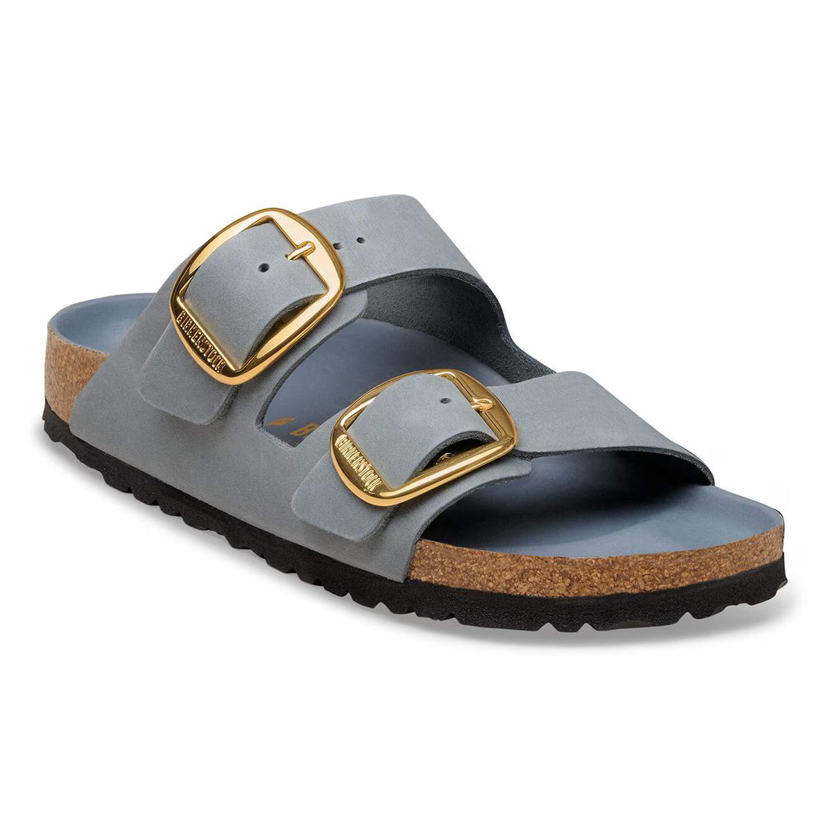 BIRKENSTOCK - Sandales ARIZONA - Grosse boucle - Cuir huilé - Basalt gray