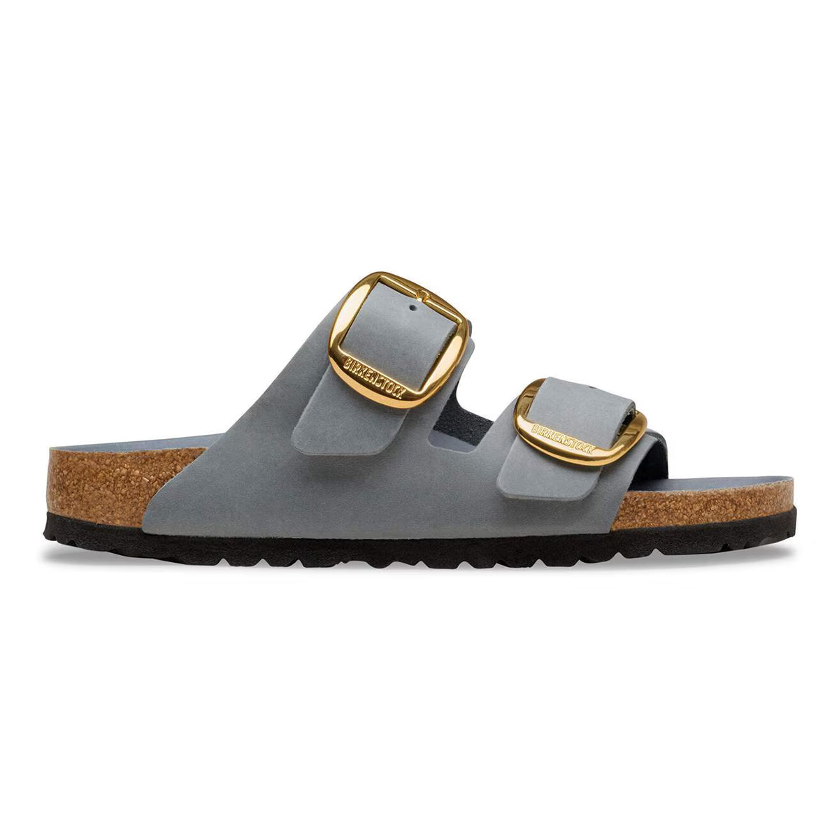 BIRKENSTOCK - Sandales ARIZONA - Grosse boucle - Cuir huilé - Basalt gray