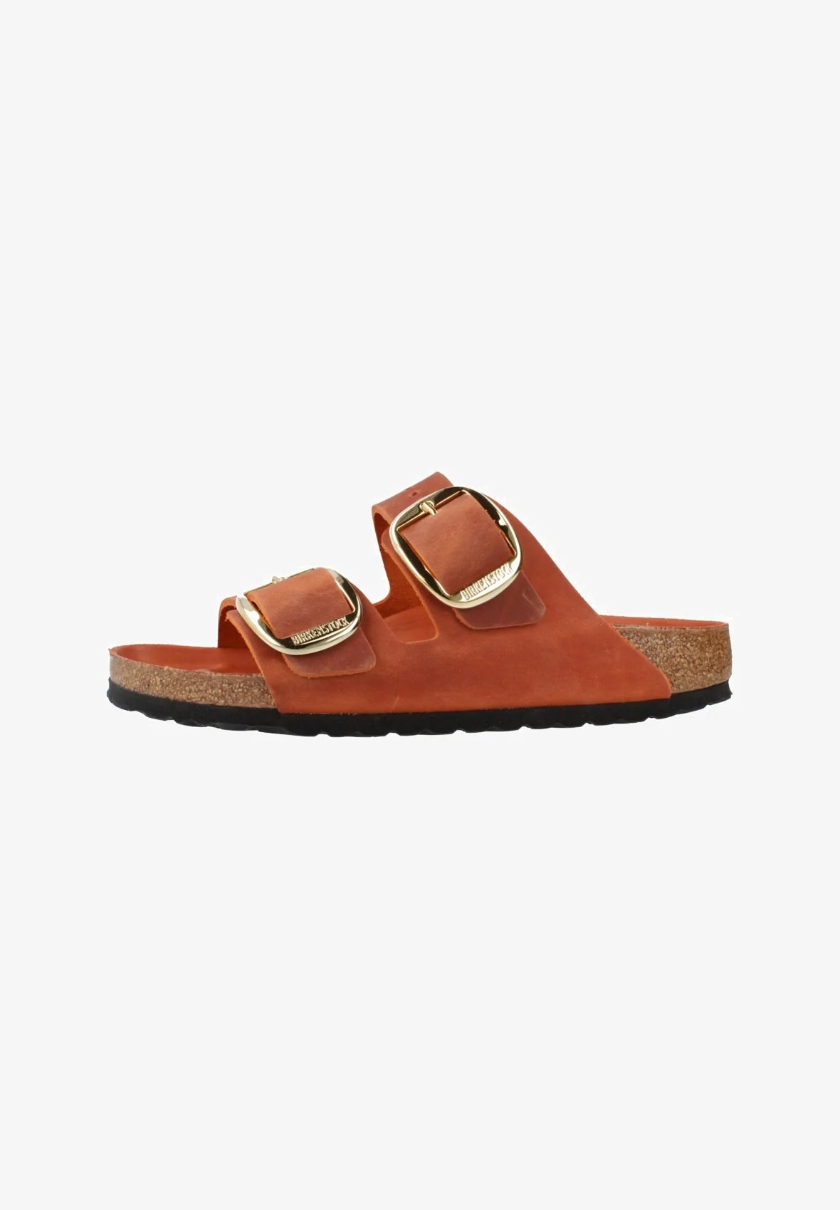 BIRKENSTOCK - Sandales ARIZONA - Grosse boucle - Cuir - Orange brûlé