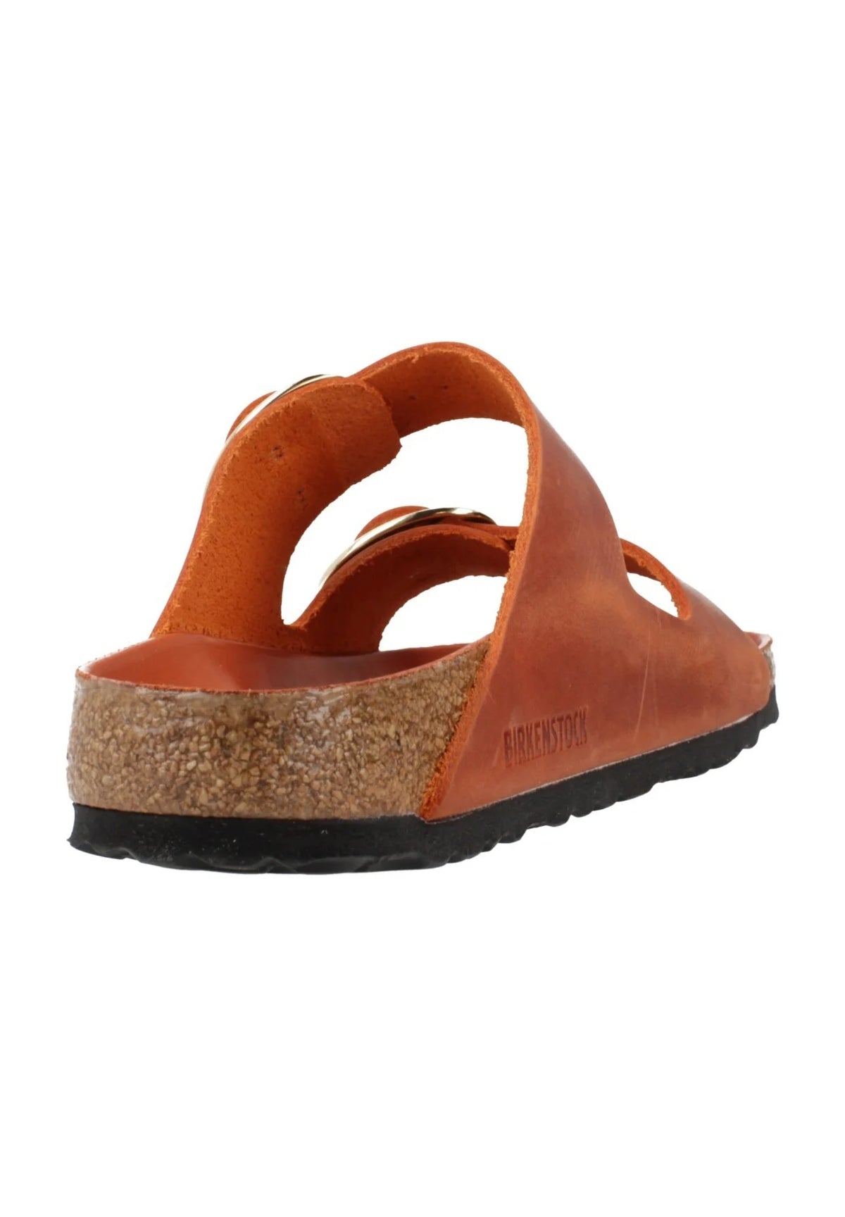 BIRKENSTOCK - Sandales ARIZONA - Grosse boucle - Cuir - Orange brûlé