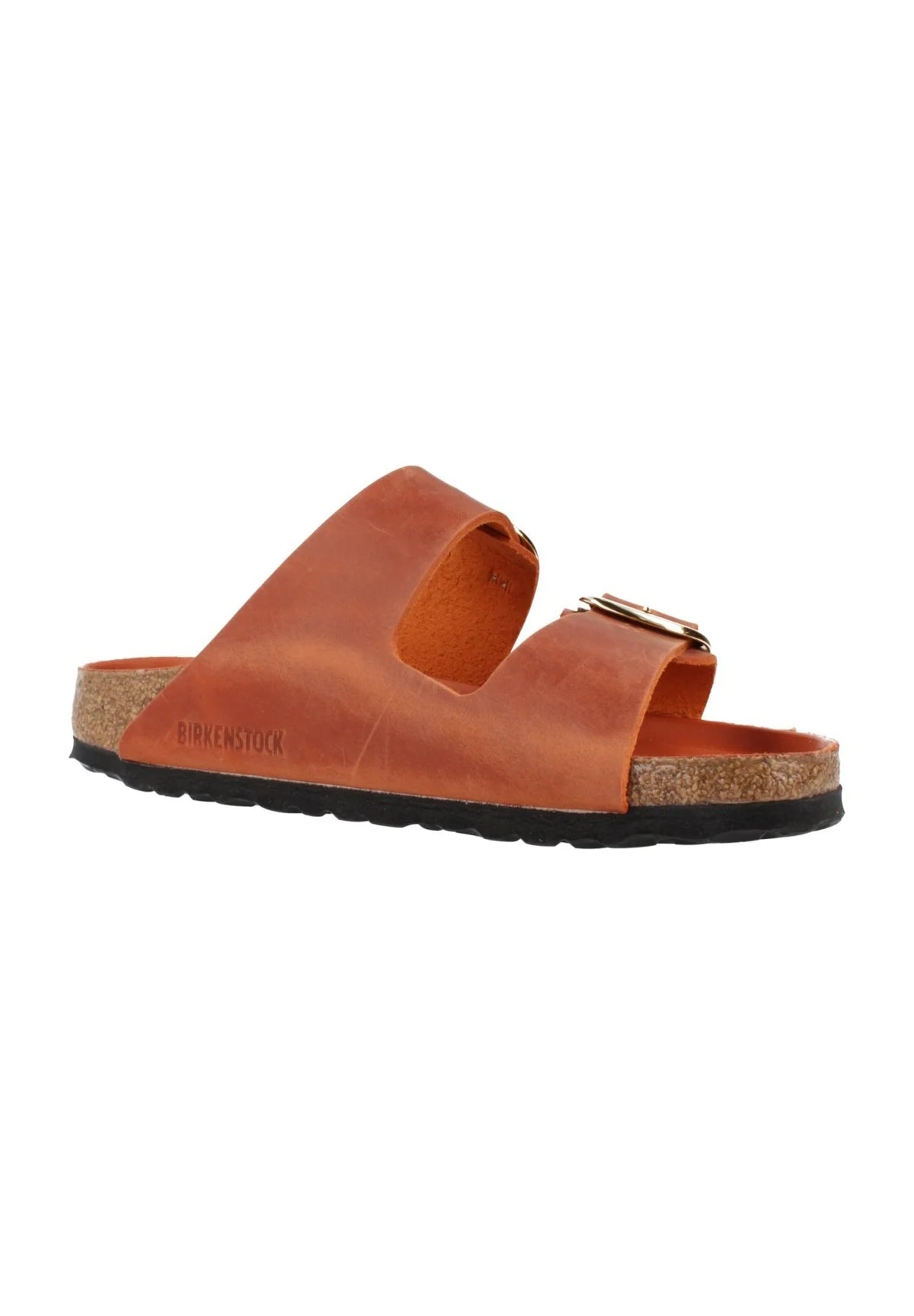 BIRKENSTOCK - Sandales ARIZONA - Grosse boucle - Cuir - Orange brûlé