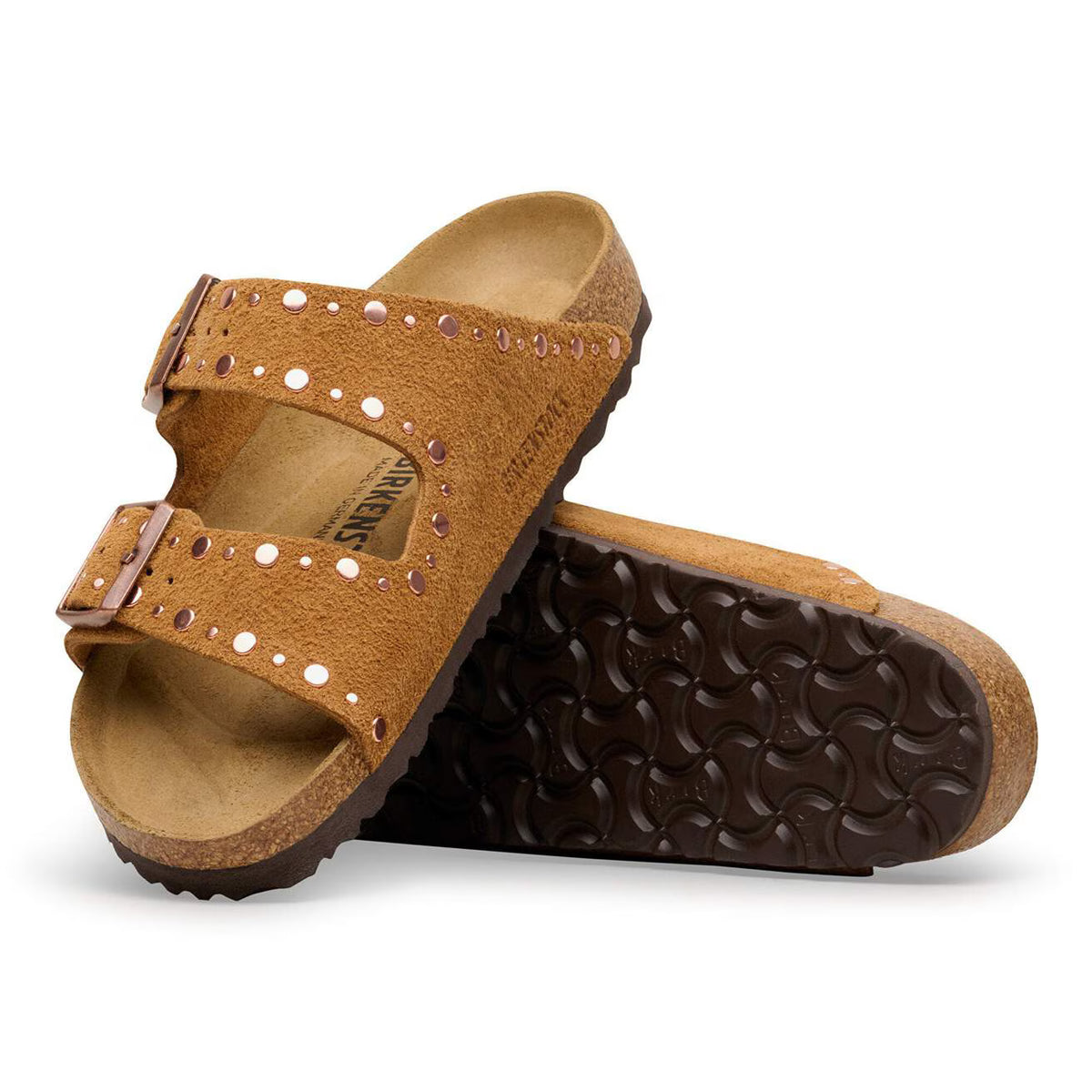BIRKENSTOCK - Sandales ARIZONA RIVET - Mink