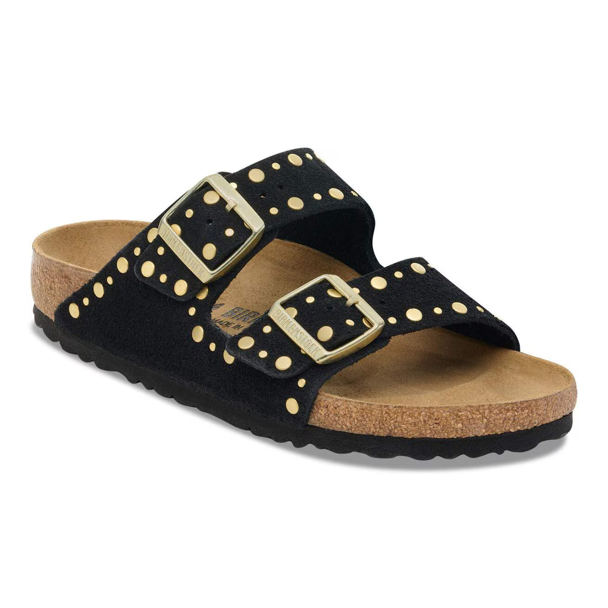 BIRKENSTOCK - Sandales ARIZONA RIVET - Noir