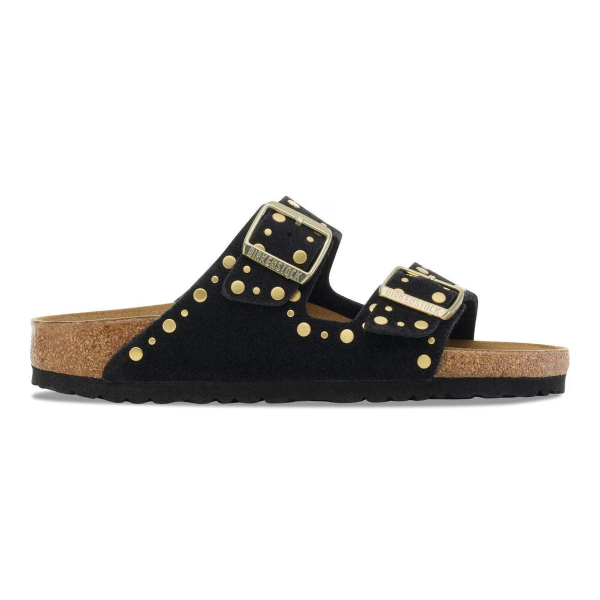 BIRKENSTOCK - Sandales ARIZONA RIVET - Noir