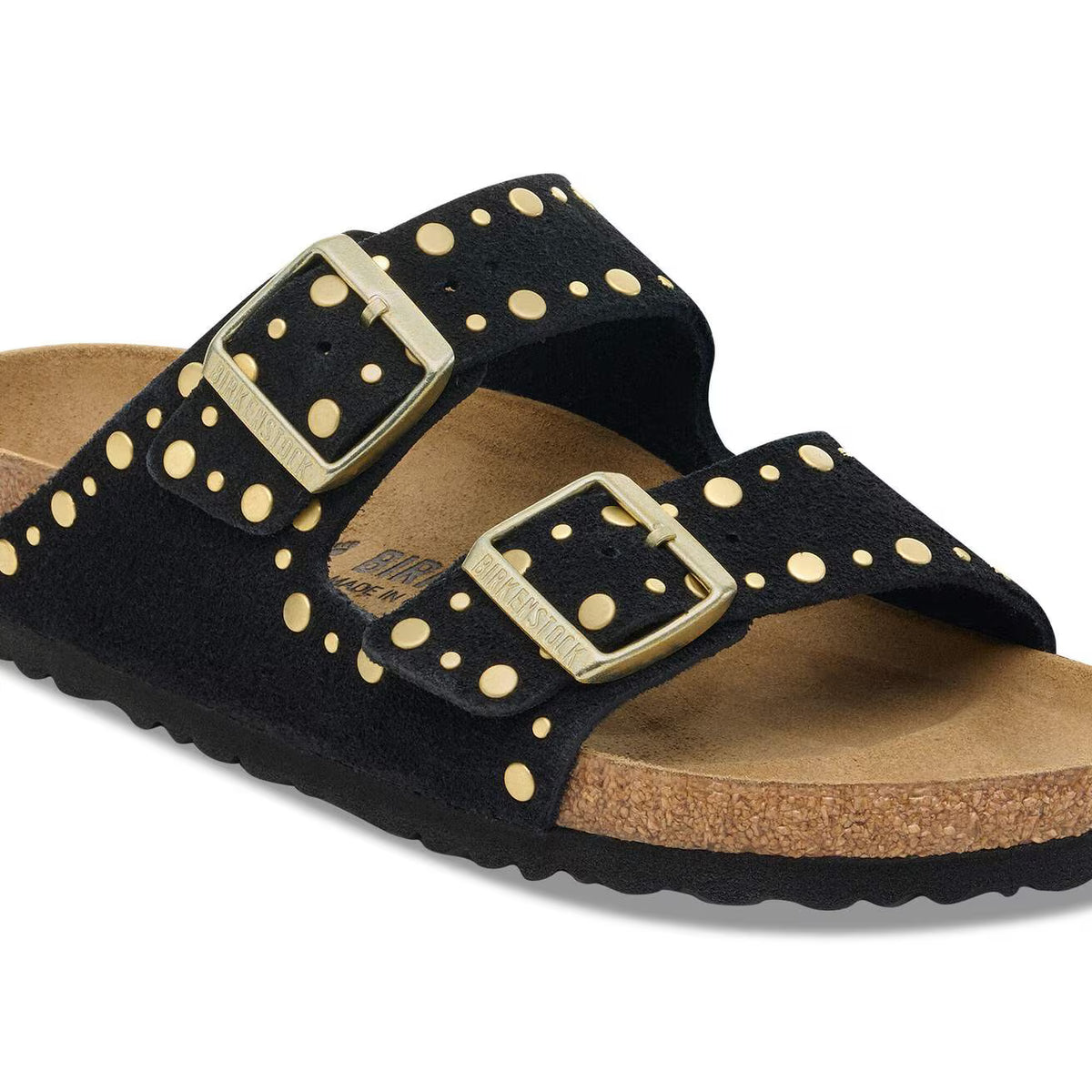 BIRKENSTOCK - Sandales ARIZONA RIVET - Noir