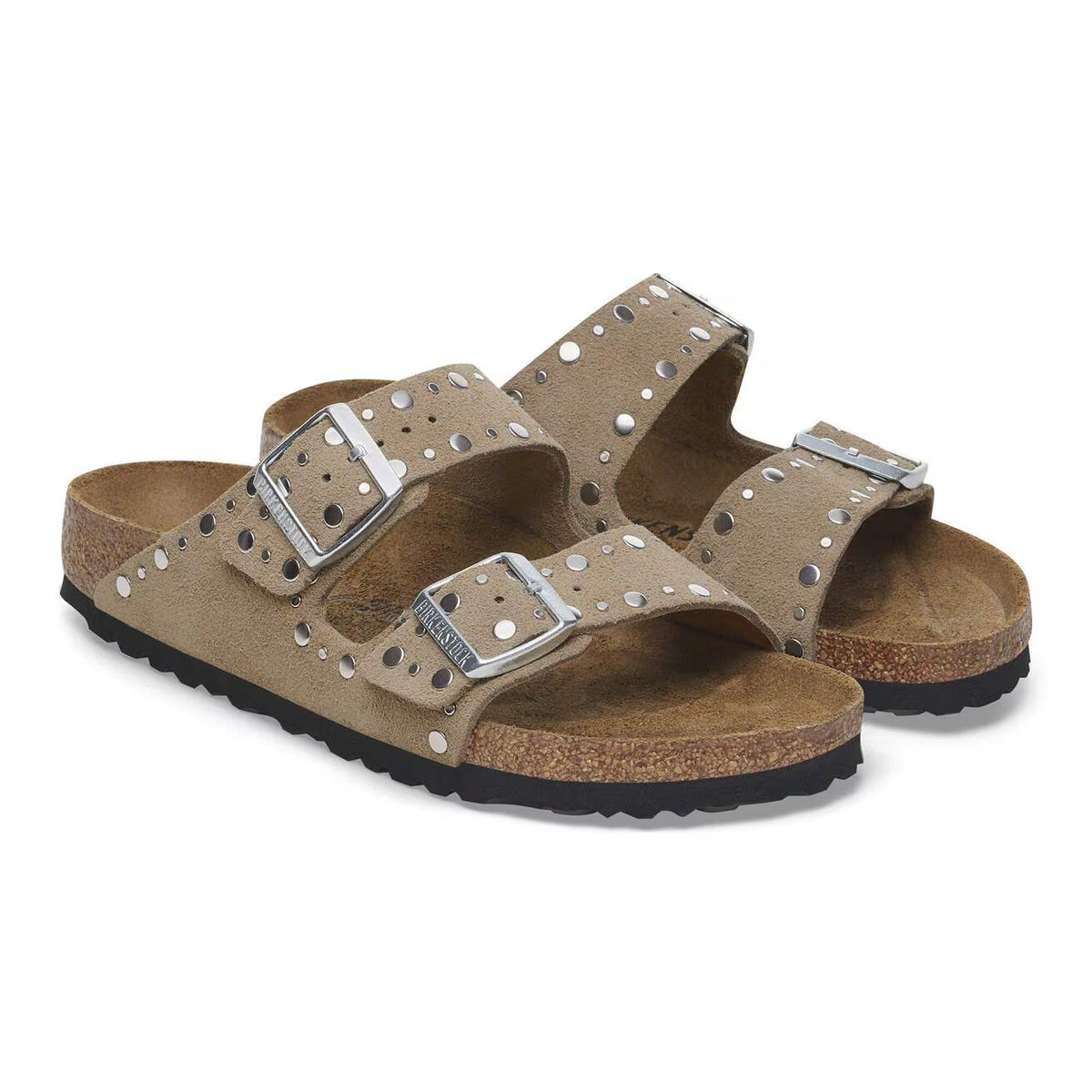 BIRKENSTOCK - Sandales ARIZONA RIVET - Taupe