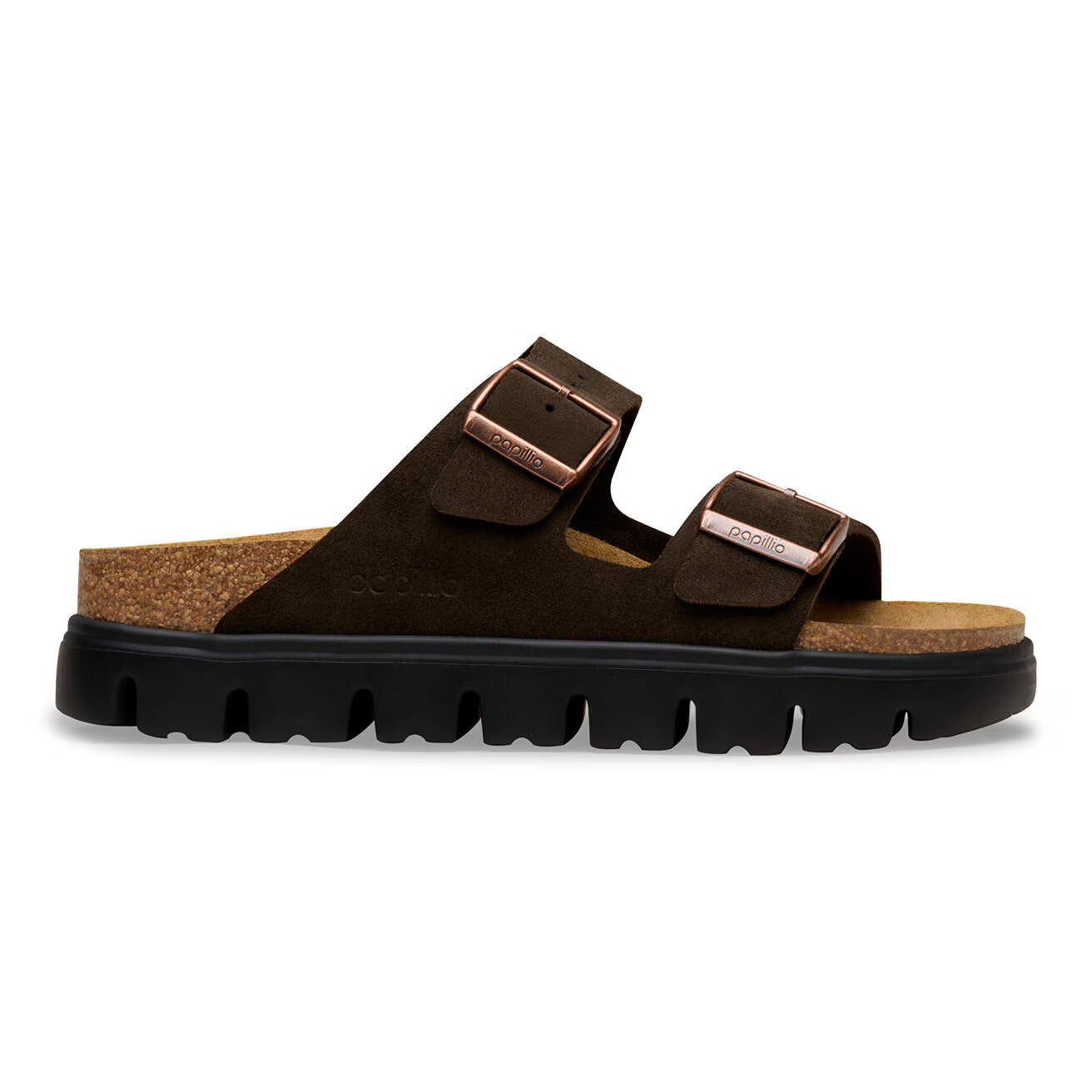 BIRKENSTOCK - Sandale ARIZONA Suède - Lit de pied souple - Mocca
