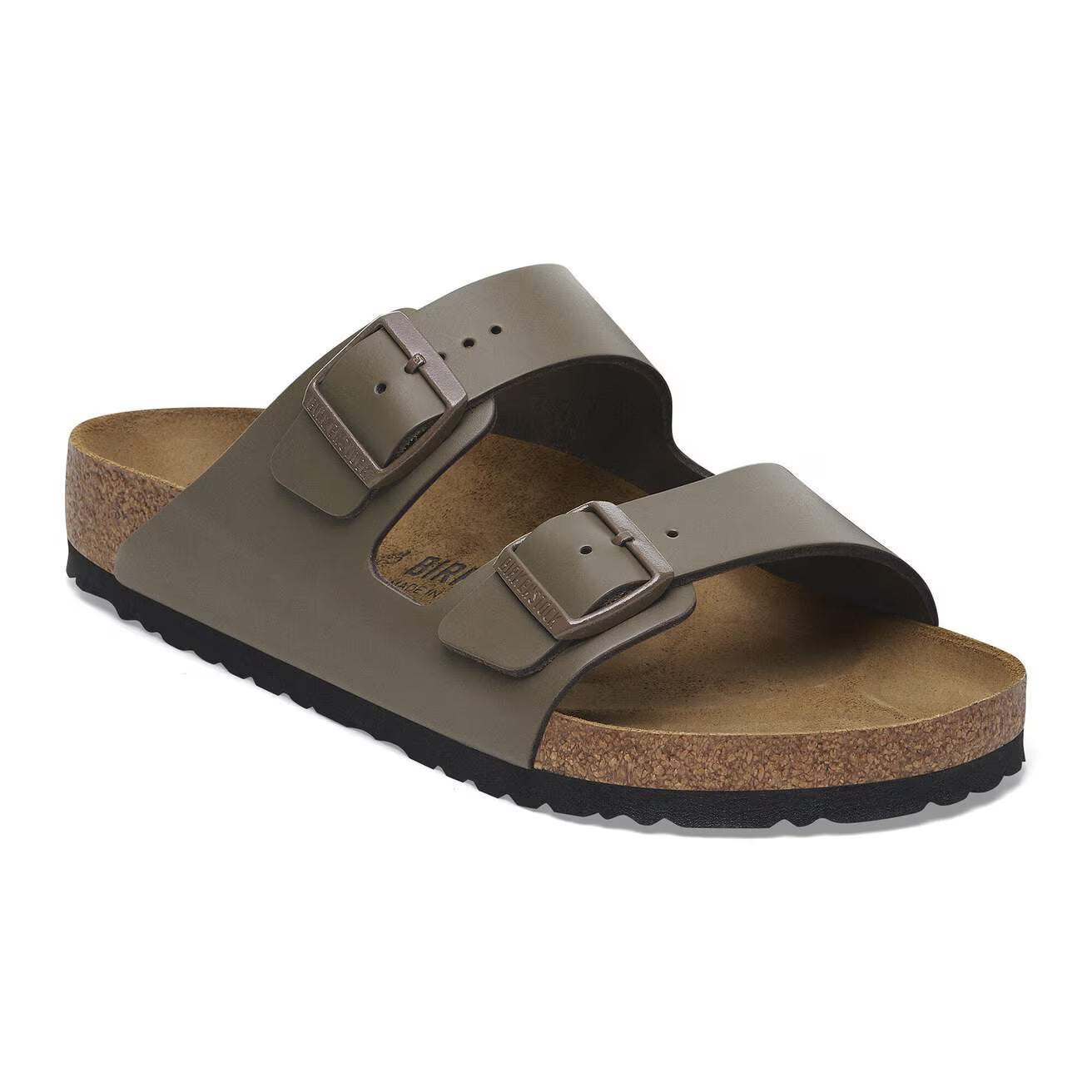 BIRKENSTOCK - Sandale ARIZONA Suède - Concrete grey