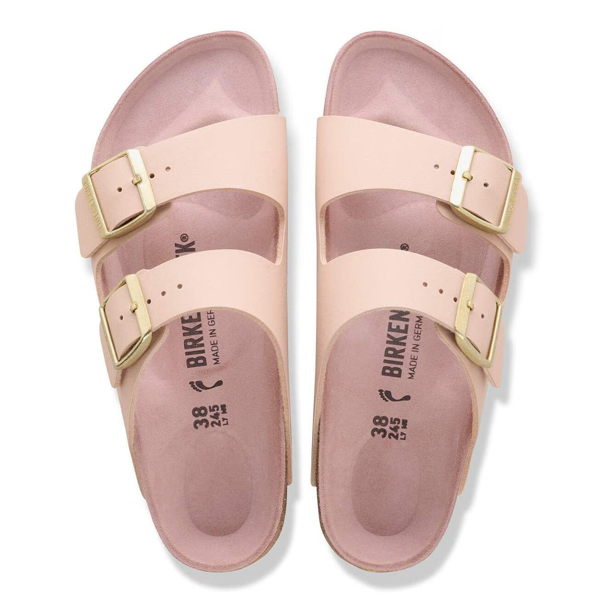 BIRKENSTOCK - Sandales ARIZONA TRIPLES  - New beige/pink clay