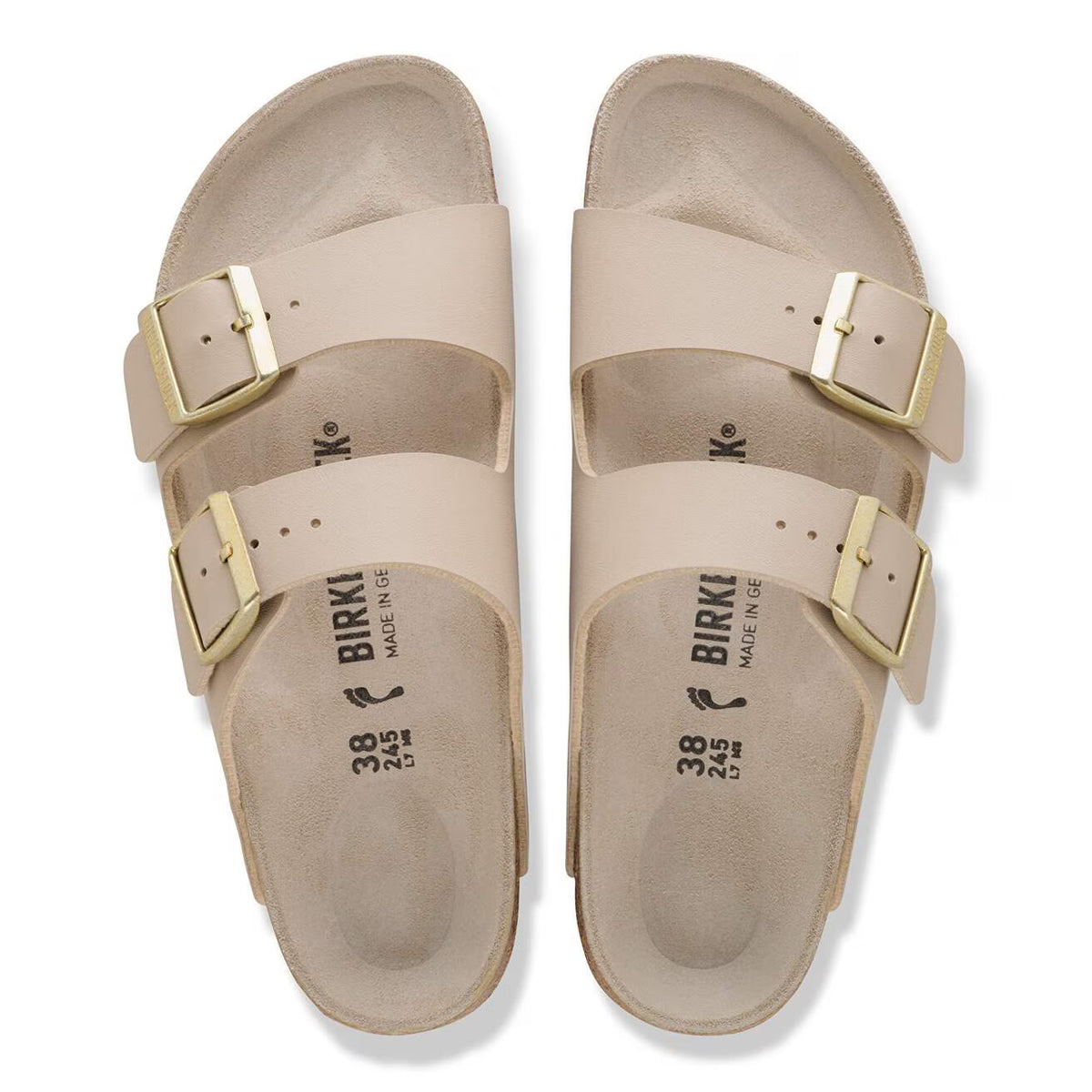 BIRKENSTOCK - Sandales ARIZONA TRIPLES - Sandcastle/oyster