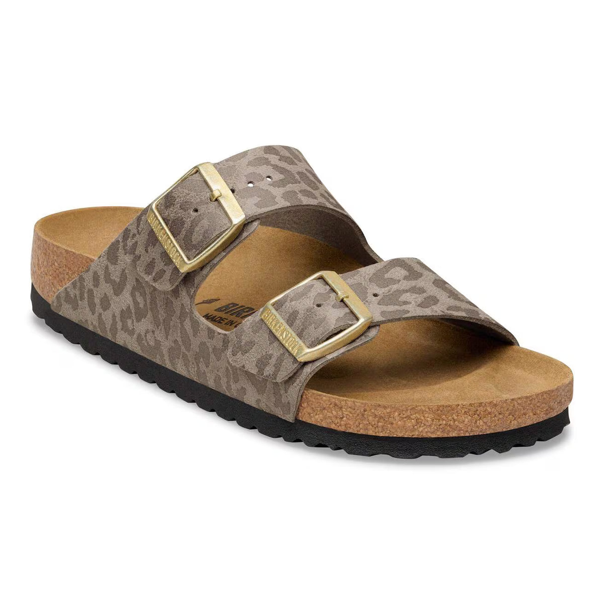 BIRKENSTOCK - Sandales ARIZONA - Leo gray taupe
