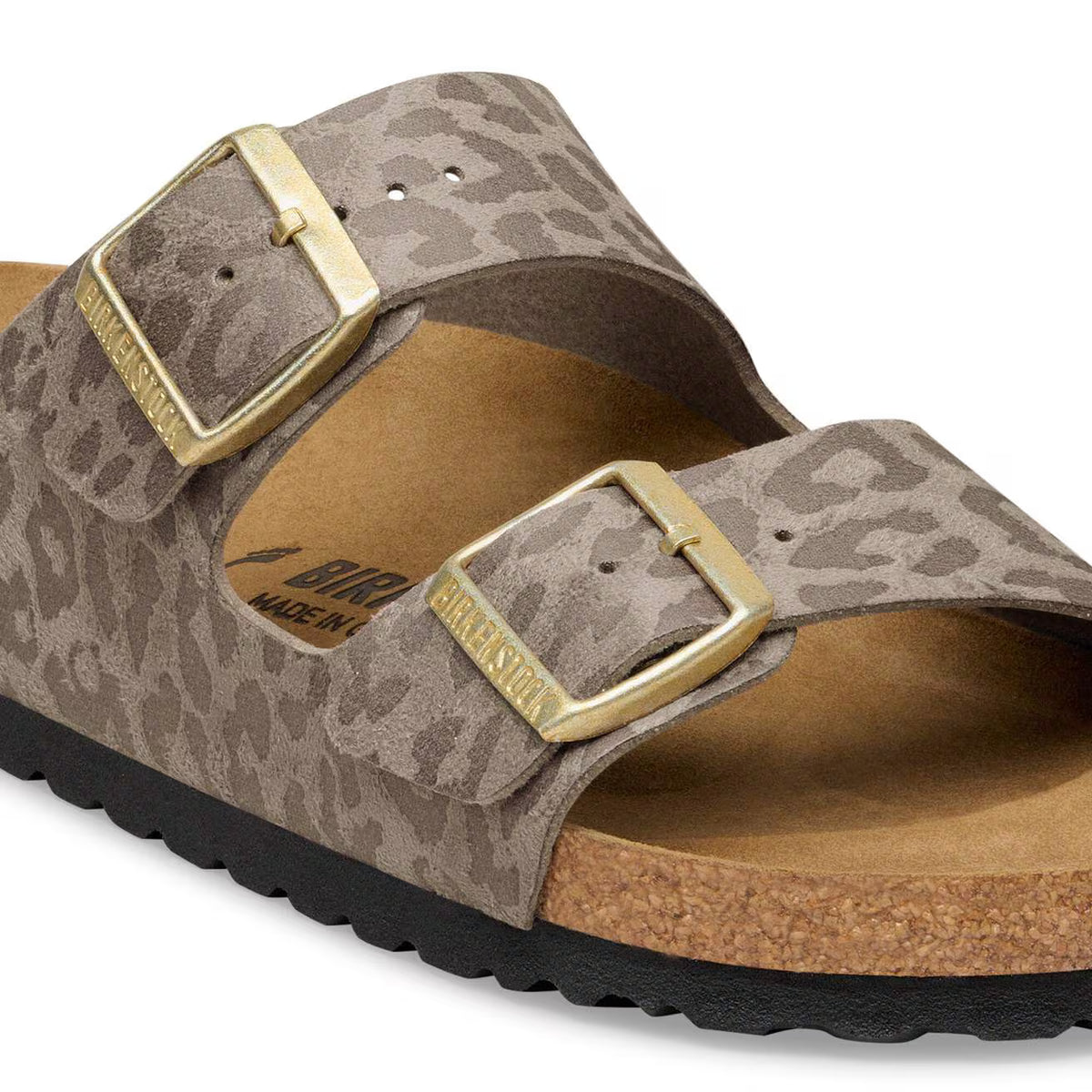 BIRKENSTOCK - Sandales ARIZONA - Leo gray taupe