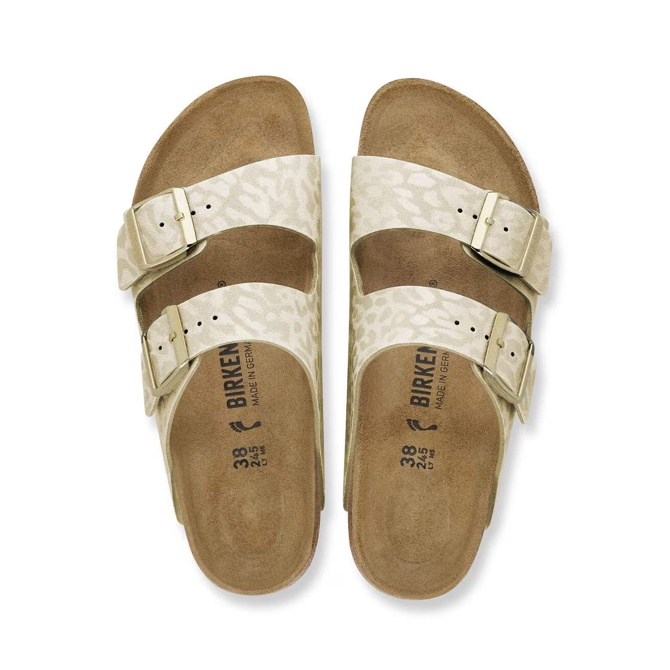 BIRKENSTOCK - Sandale ARIZONA Leo - Eggshell