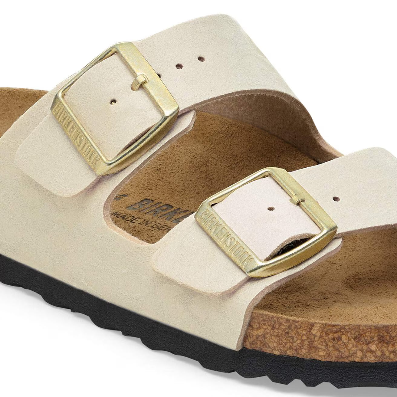 BIRKENSTOCK - Sandale ARIZONA Leo - Eggshell