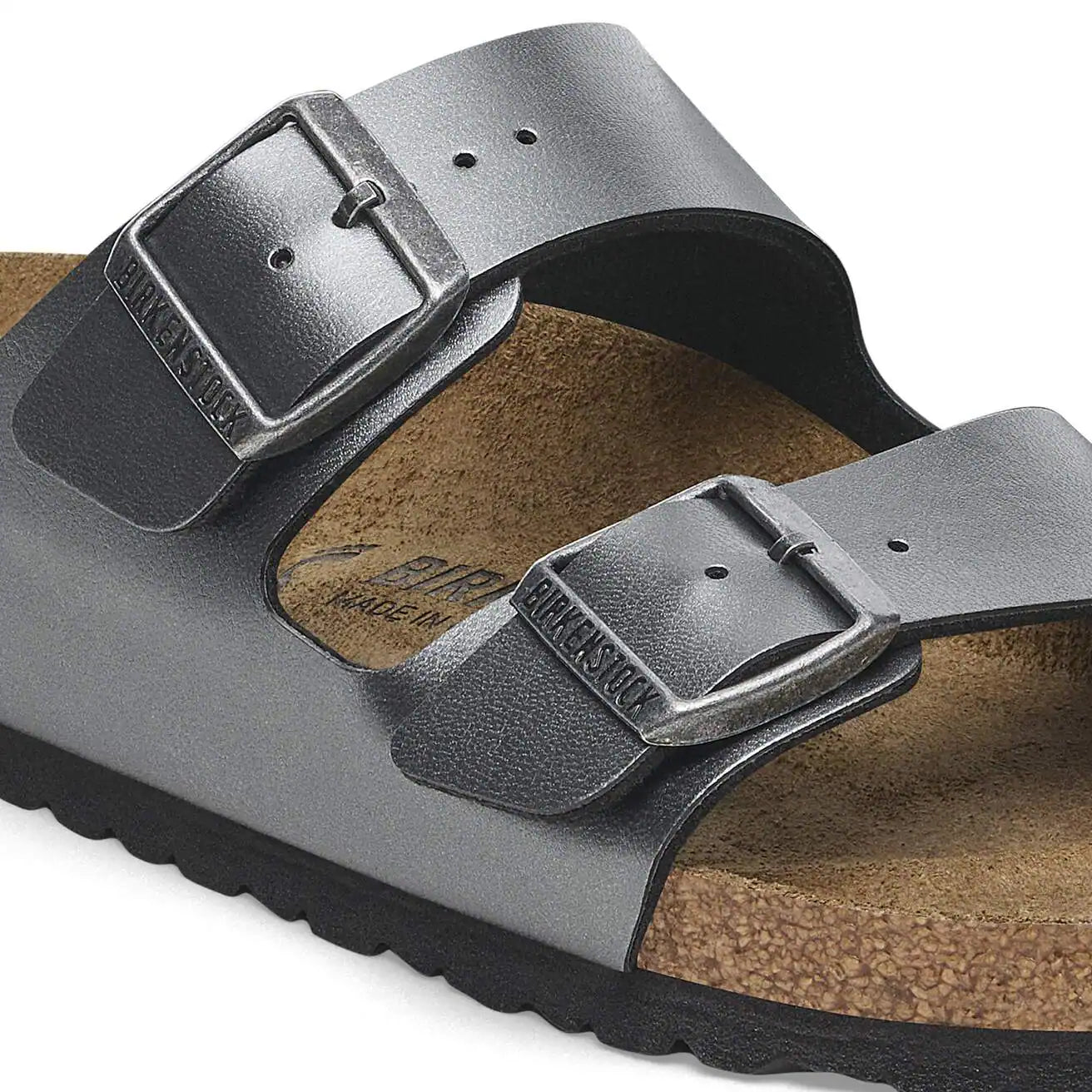 BIRKENSTOCK - Sandale ARIZONA - Noir métallique